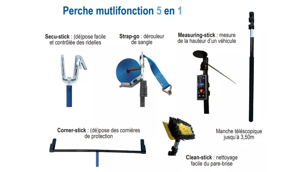 Perche multifonction Multi-Stick