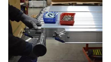 Notre procédure de recyclage des poutres en aluminium