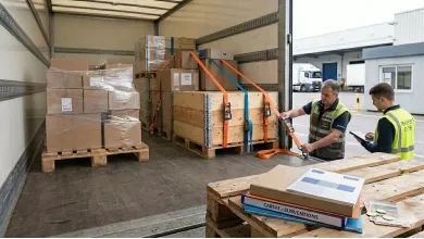 Aide financière CARSAT : financer un outil d’arrimage pour camion 